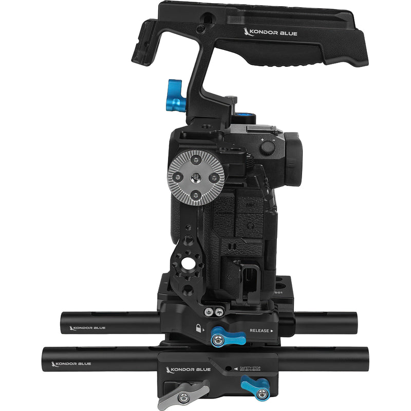 Kondor Blue Base Rig Cage for FUJIFILM X-H2S (Raven Black)