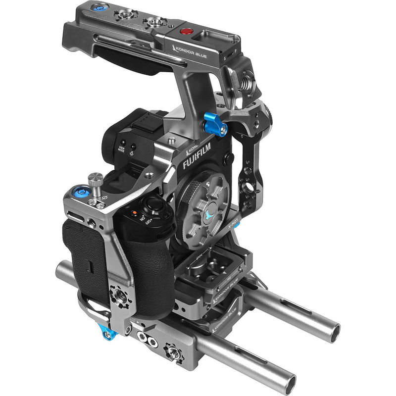 Kondor Blue Base Rig Cage for FUJIFILM X-H2S (Space Gray)