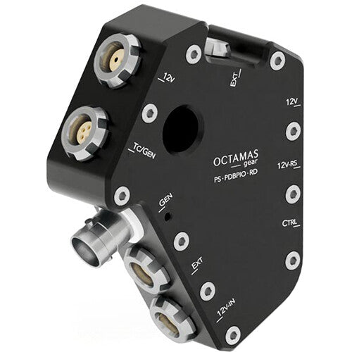 OCTAMAS gear Power Distribution Box Pro I/O for Select RED DSMC3 Cameras