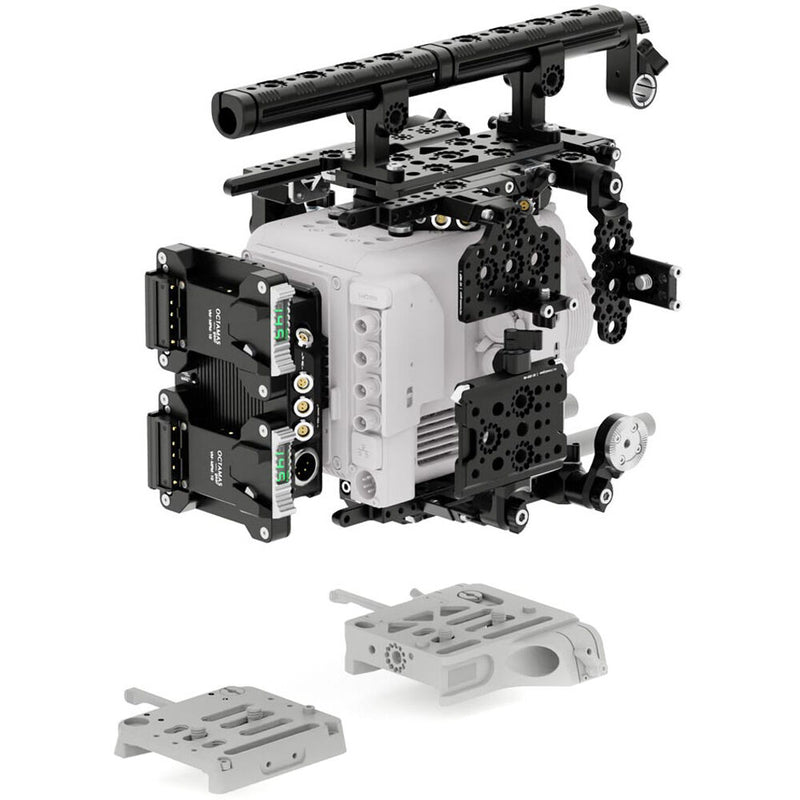 OCTAMAS gear SWISS Cage Full Power Set for Sony BURANO (V-Mount)