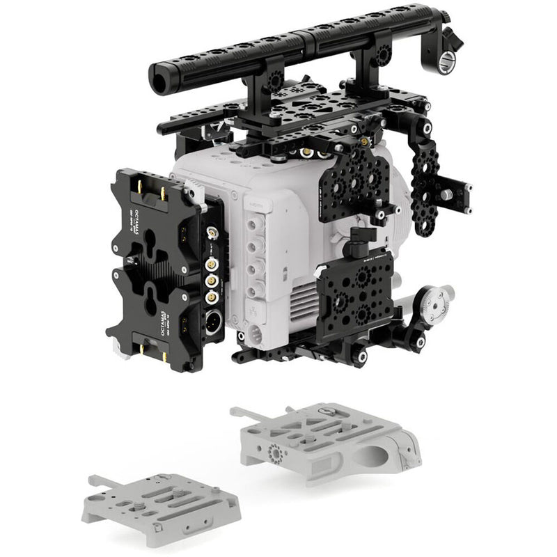 OCTAMAS gear SWISS Cage Full Power Set for Sony BURANO (Gold Mount)