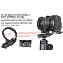 Sunwayfoto LS-75 Ring Lens Support with Arca-Type Collar