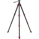 iFootage Gazelle TC3B Carbon Fiber Tripod and Komodo K3 Fluid Head Bundle