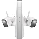 Lorex L85591-8AA2-E 6-Channel 4K UHD NVR with 1TB HDD & Two U855AA-E 4K Outdoor Battery-Operated Cameras (White)