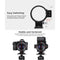 Sunwayfoto LS-80 Ring Lens Support with Arca-Type Collar