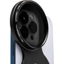 Tiffen 58mm Filter Adapter for iPhone 13, 14, 15, and 16 Pro