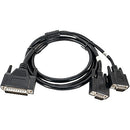Hollyland DB25 Male to Dual HDB15 Male Tally Cable (4.9')