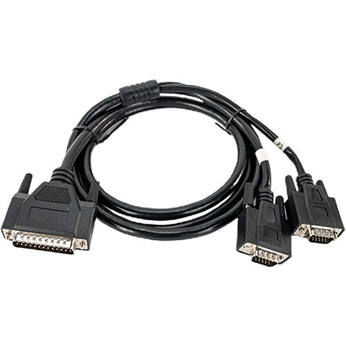 Hollyland DB25 Male to Dual HDB15 Male Tally Cable (4.9')