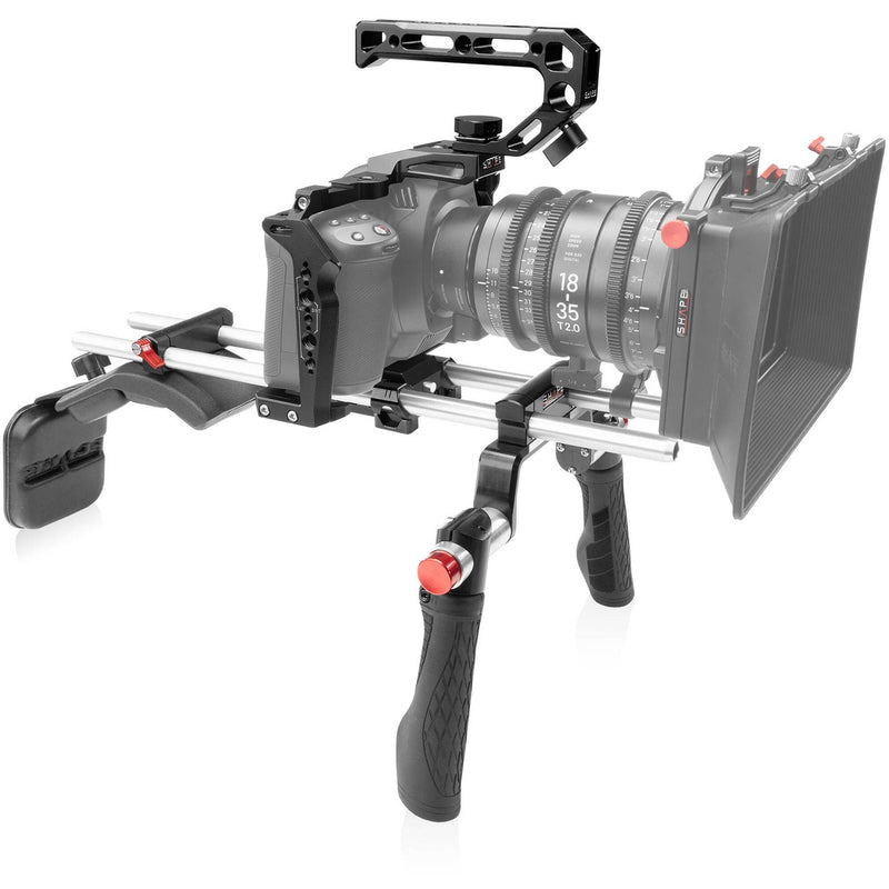 SHAPE Cage with Shoulder Mount & Top Handle for Blackmagic Cinema Camera 6K, 6K Pro & 6K G2