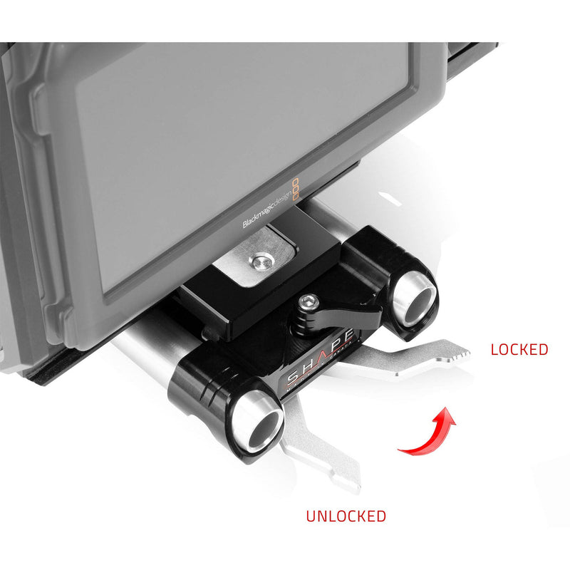 SHAPE Cage with Shoulder Mount & Top Handle for Blackmagic Cinema Camera 6K, 6K Pro & 6K G2