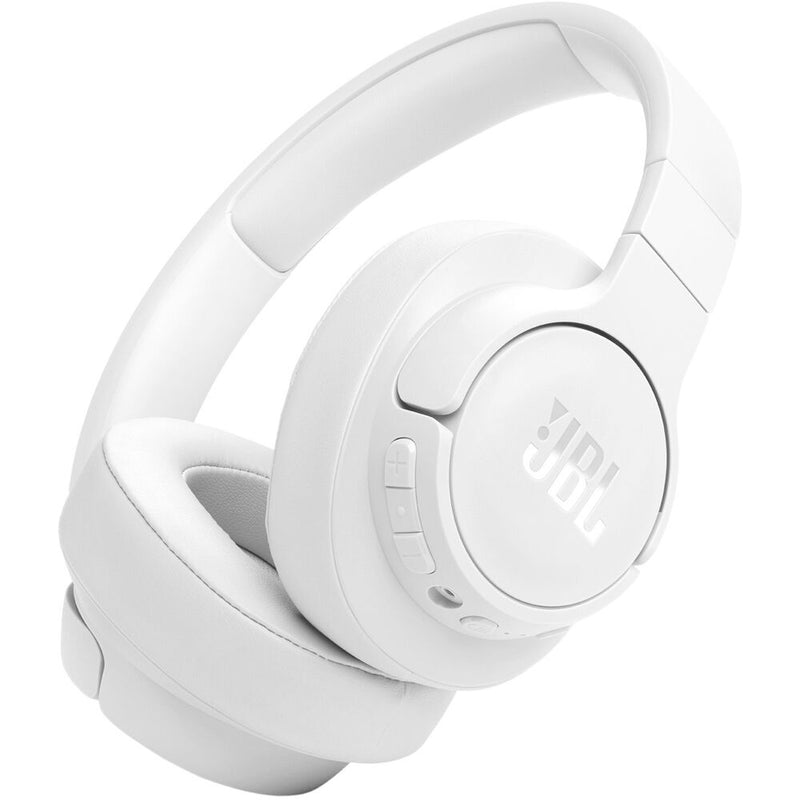 JBL Tune 770NC Noise-Cancelling Over-Ear Headphones (White)