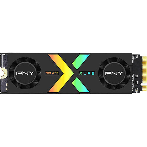 PNY XLR8 Gaming 1TB CS3150 M.2 NVMe PCIe 5.0 Internal SSD with RGB Heatsink