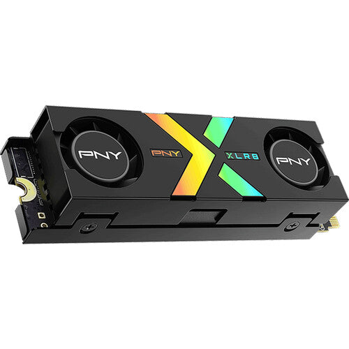 PNY XLR8 Gaming 1TB CS3150 M.2 NVMe PCIe 5.0 Internal SSD with RGB Heatsink