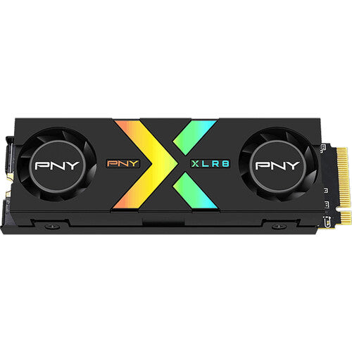PNY XLR8 Gaming 1TB CS3150 M.2 NVMe PCIe 5.0 Internal SSD with RGB Heatsink