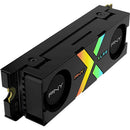 PNY XLR8 Gaming 1TB CS3150 M.2 NVMe PCIe 5.0 Internal SSD with RGB Heatsink