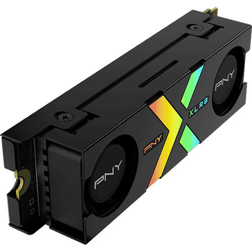 PNY XLR8 Gaming 1TB CS3150 M.2 NVMe PCIe 5.0 Internal SSD with RGB Heatsink