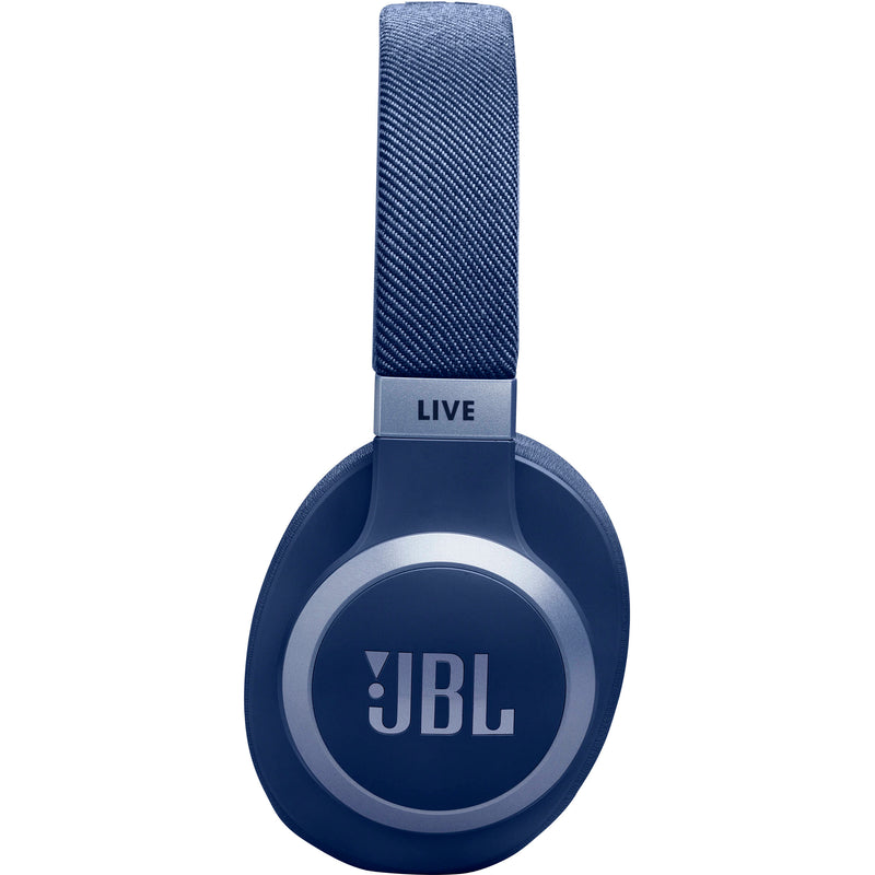 JBL Live 670NC Noise-Cancelling On-Ear Wireless Headphones (Blue)