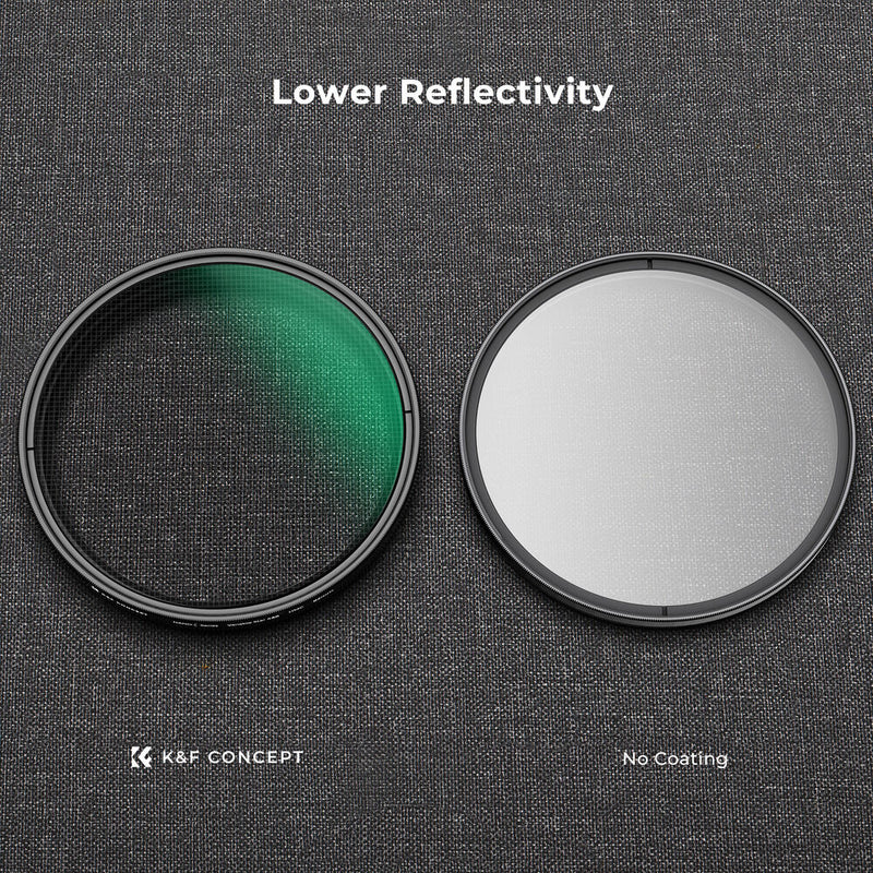 K&F Concept Nano-C Series 4 to 8-Point Variable Star Filter (62mm)
