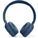 JBL Tune 520BT Wireless On-Ear Headphones (Blue)
