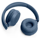 JBL Tune 520BT Wireless On-Ear Headphones (Blue)