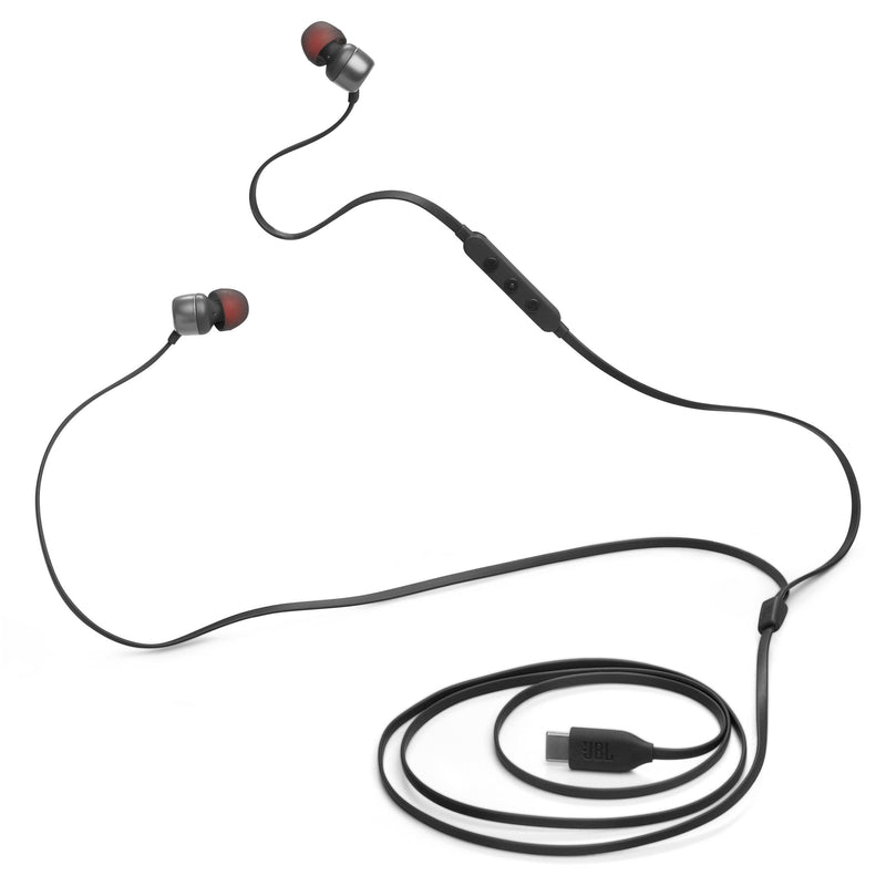 JBL Tune 310C USB-C Earbuds with Microphone (Black)