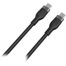 HYPER USB-C 2.0 Male Silicone 240W Charging Cable (6.6', Black)