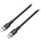 HYPER USB-C 2.0 Male Silicone 240W Charging Cable (3.3', Black)