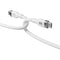 HYPER USB-C 2.0 Male Silicone 240W Charging Cable (6.6', White)
