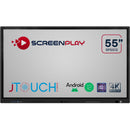 ScreenPlay JTouch Series 12 55" UHD 4K Touchscreen Commercial Monitor