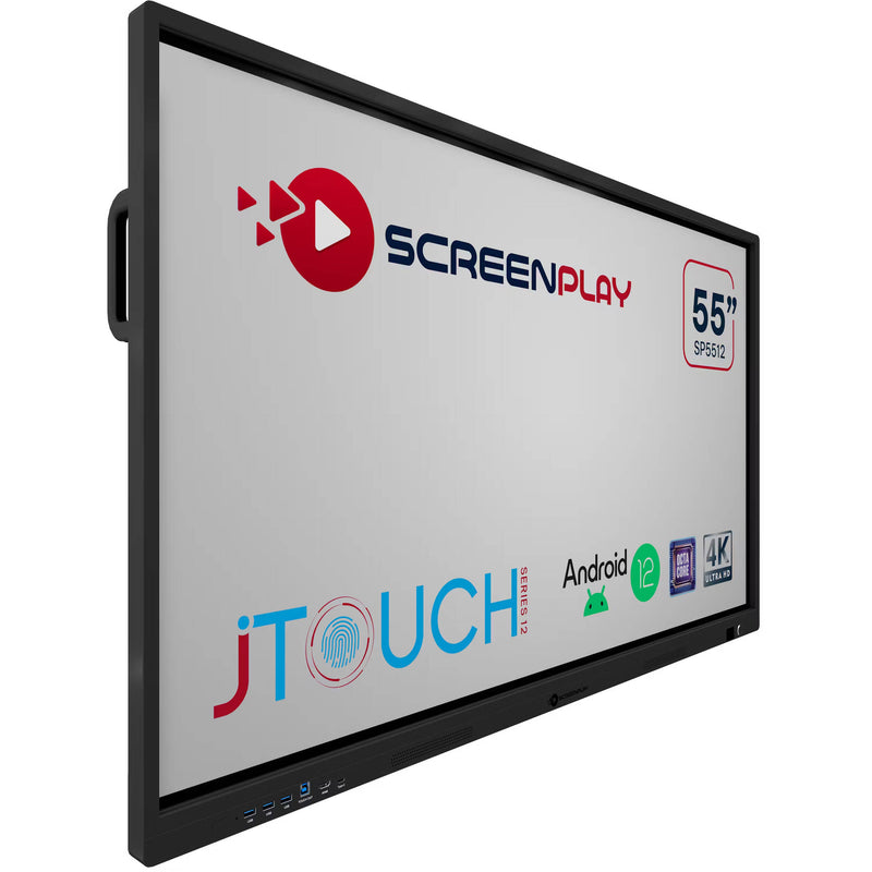 ScreenPlay JTouch Series 12 55" UHD 4K Touchscreen Commercial Monitor