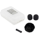 Bubblebee Industries The Outdoor Mic Kit for Sennheiser ME 2-II Lavalier (Black)