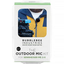 Bubblebee Industries The Outdoor Mic Kit for Sennheiser ME 2-II Lavalier (Black)