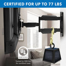 Mount-It! MI-14002 Full Motion TV Wall Mount for 32 to 55" Displays