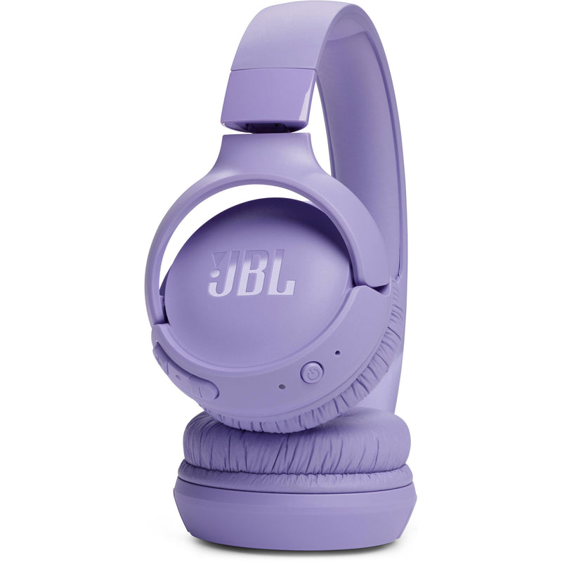 JBL Tune 520BT Wireless On-Ear Headphones (Purple)