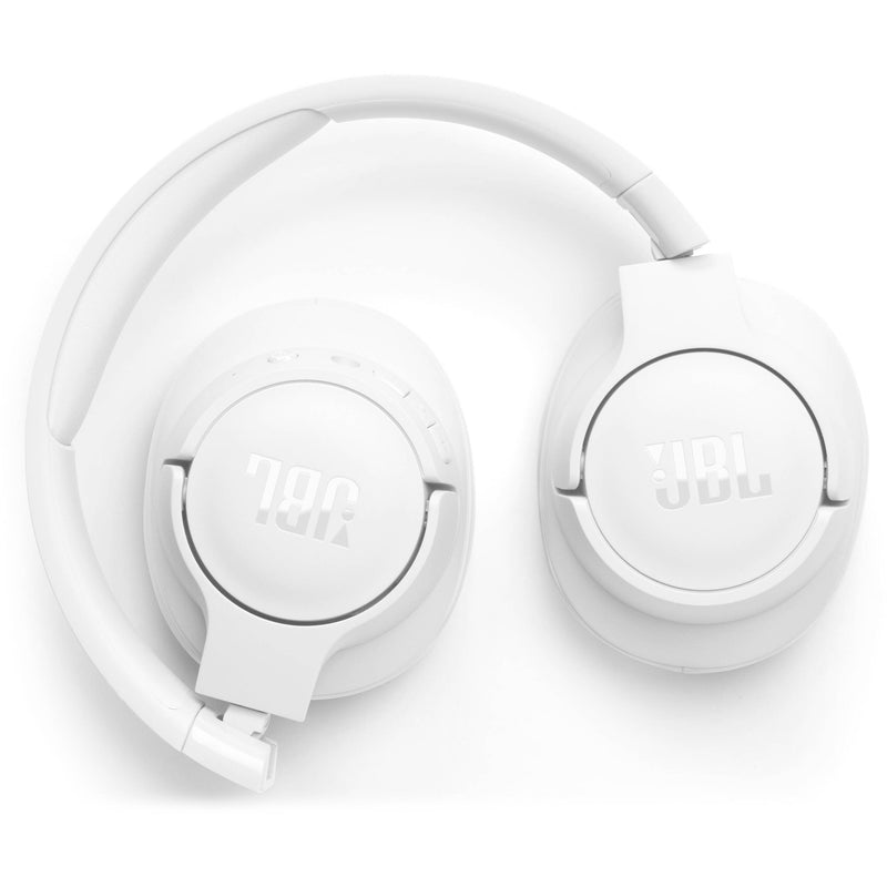 JBL Tune 720BT Over-Ear Wireless Headphones (White)