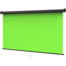 KHOMO GEAR Pull-Down Backdrop (Chroma-Key Green, 84 x 84")