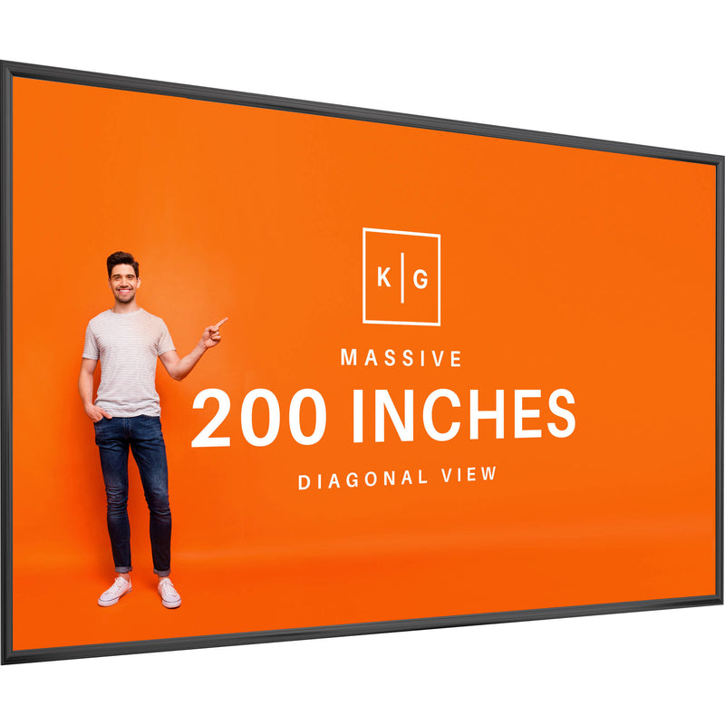 KHOMO GEAR GER-1273 98 x 174" Fixed-Frame Projector Screen