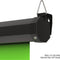 KHOMO GEAR Pull-Down Backdrop (Chroma-Key Green, 84 x 84")