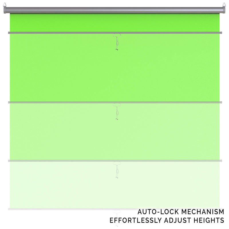 KHOMO GEAR Pull-Down Backdrop (Chroma-Key Green, 84 x 84")