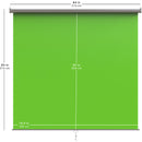 KHOMO GEAR Pull-Down Backdrop (Chroma-Key Green, 84 x 84")