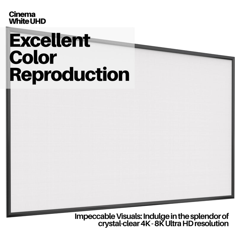 KHOMO GEAR GER-1273 98 x 174" Fixed-Frame Projector Screen