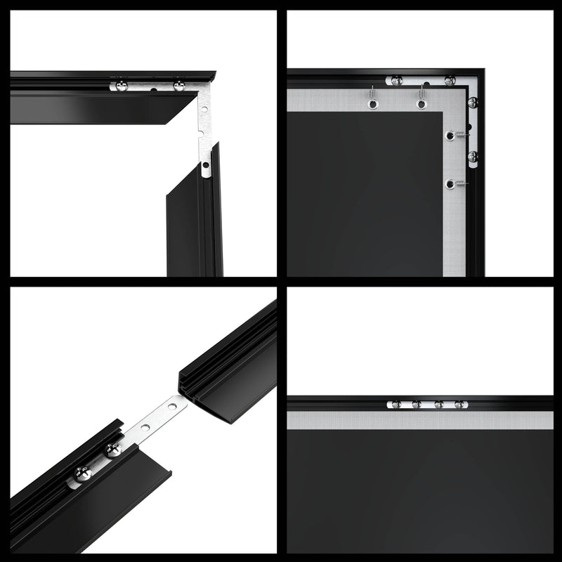 KHOMO GEAR GER-1273 98 x 174" Fixed-Frame Projector Screen