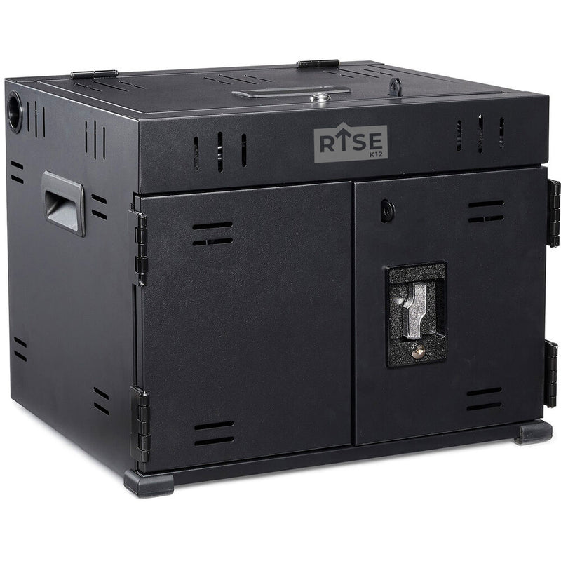 Rise K12 C12 12-Unit Charging Cabinet (Black)