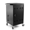 Rise K12 S30 30-Unit Smart Charging Cart (Black)