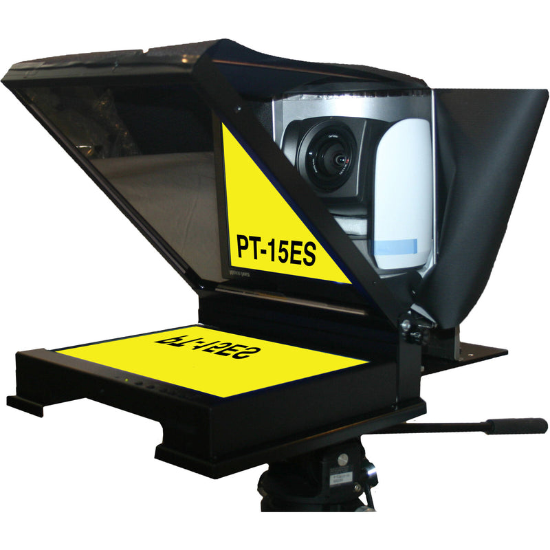 Mirror Image PT-15ES SDI Field Prompter with Pan-Tilt Camera Mount (15")