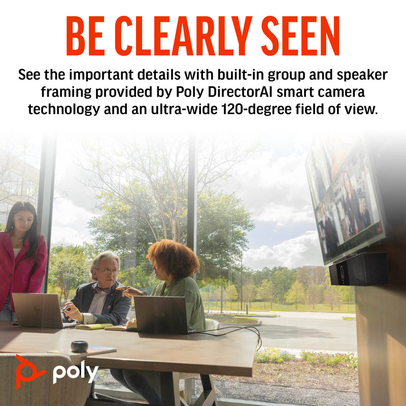 Poly Studio USB Video Bar (GSA/TAA Compliant)