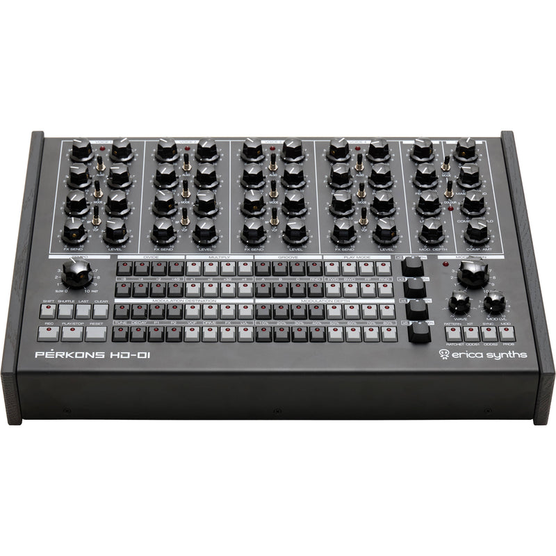 Erica Synths PERKONS HD-01 Drum Machine Synthesizer (Black)