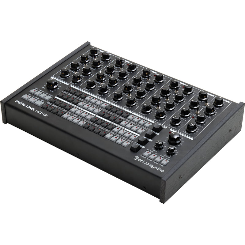 Erica Synths PERKONS HD-01 Drum Machine Synthesizer (Black)