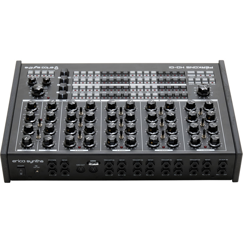 Erica Synths PERKONS HD-01 Drum Machine Synthesizer (Black)