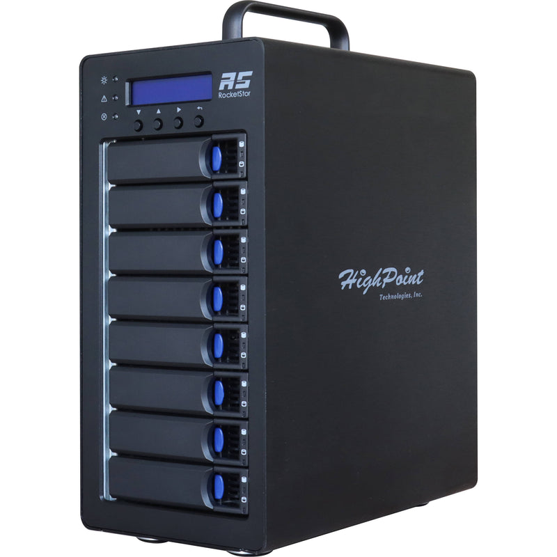 HighPoint RS6618V 8-Bay Thunderbolt 3 RAID Enclosure